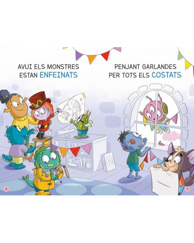 Aprendre a llegir a l'Escola de Monstres 20 - Una festa que no resta