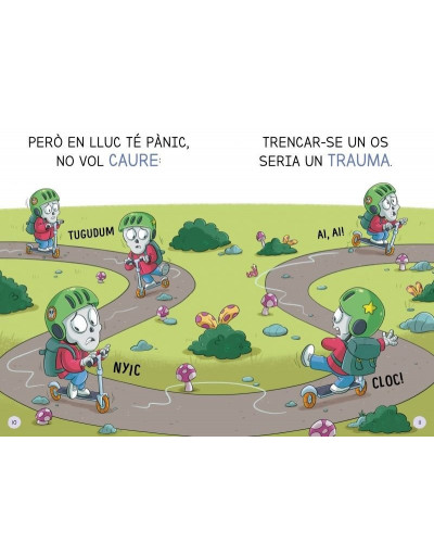 Aprendre a llegir a l'Escola de Monstres 21 - Esquelètic però frenètic