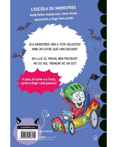 Aprendre a llegir a l'Escola de Monstres 21 - Esquelètic però frenètic