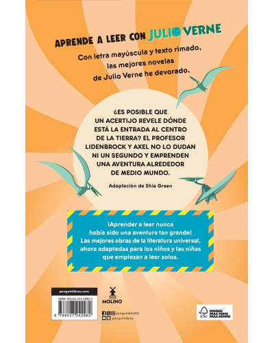 Aprende a leer con Julio Verne 4 - Viaje al centro de la tierra