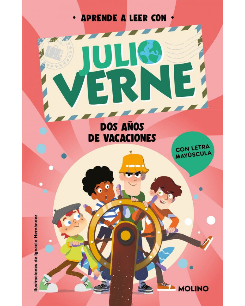 Aprende a leer con Julio Verne 5 - Dos años de vacaciones
