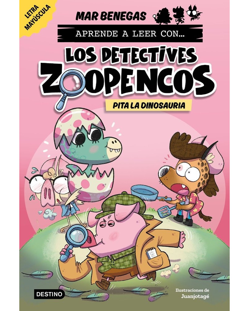Aprende a leer con... Los detectives Zoopencos 10 - Pita la dinosaura