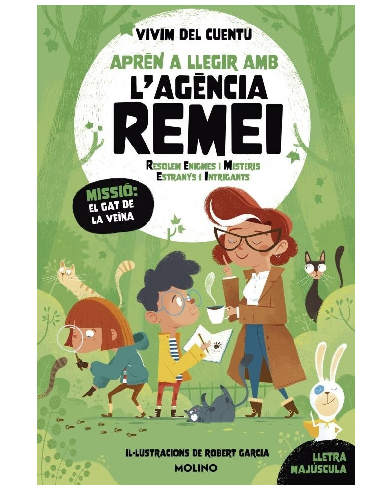 Aprèn a llegir amb L'agència Remei 2 - Missió: el gat de la veïna