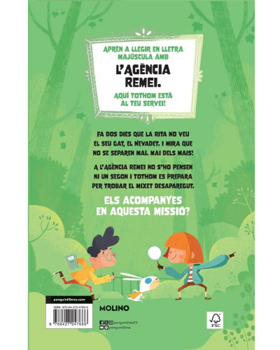 Aprèn a llegir amb L'agència Remei 2 - Missió: el gat de la veïna