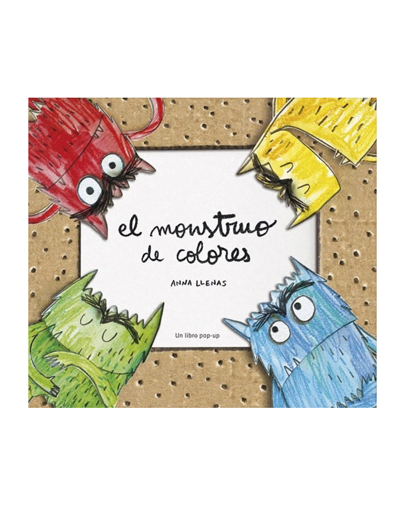 El Monstruo de Colores, un libro pop-up