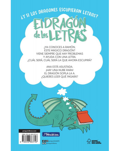 El dragón de las letras 1 - Ana, el dragón y la nube aspirador