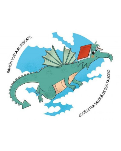 El dragón de las letras 1 - Ana, el dragón y la nube aspirador